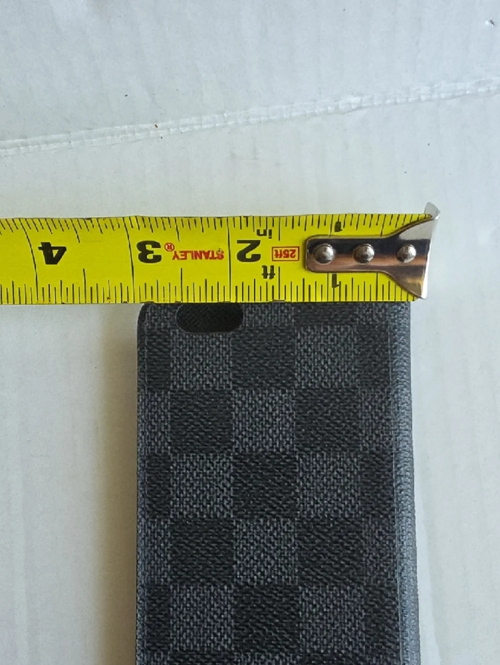 Louis Vuitton Black Textured Folio Card Wallet